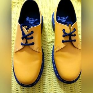 New Yellow 1461 Dr Martens AirWair Iced II Buttersoft Leather Oxford USM…